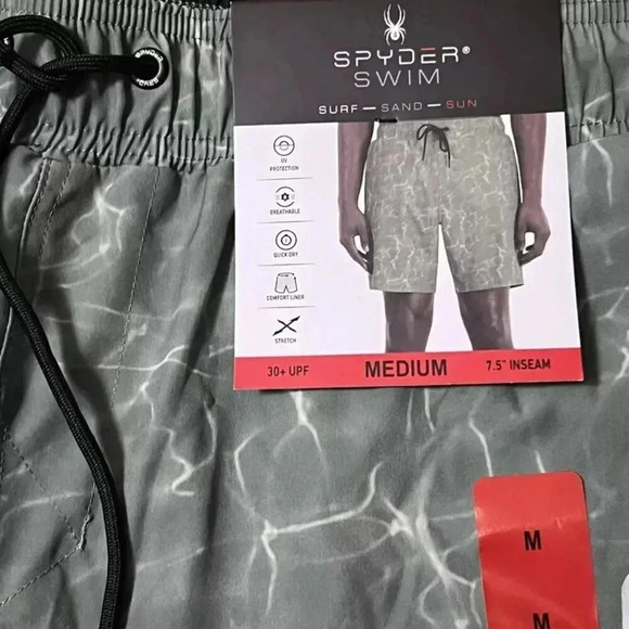 Spyder UV protect Surf Sand Sun Men’s Shorts Sage - Medium - Picture 2 of 4